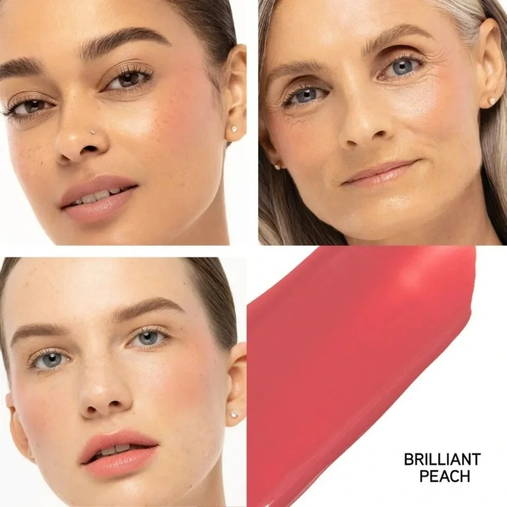 Physicians Formula Diamond Filler Cheek & Lip Color - Brilliant Peach, NEW